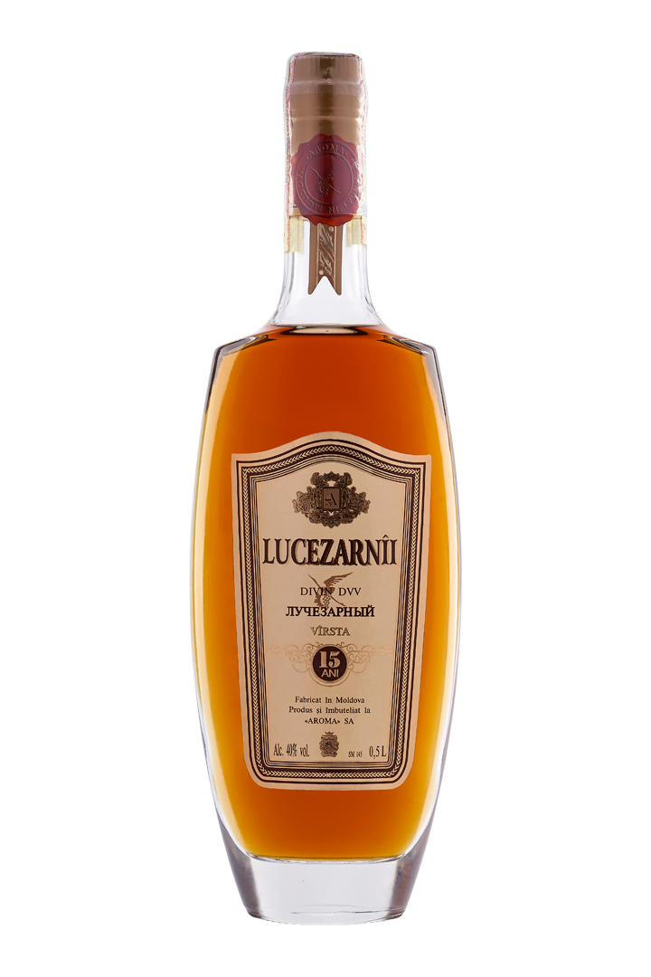 Коньяк "Лучезарный" 15 лет Арома. MS 0,5