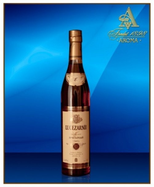 Коньяк "Лучезарный" 15 лет Арома. Suvenir 0,5