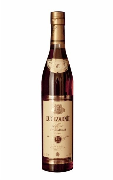 Коньяк "Лучезарный" 15 лет Арома. Suvenir 0,5