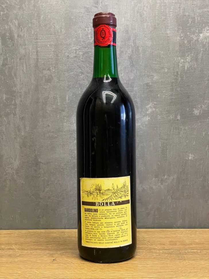 Вино Bolla Bardolino 1971 года