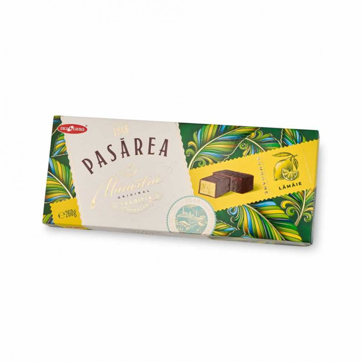 Конфеты "Птичье молоко" с лимоном, Букурия. 260 г.