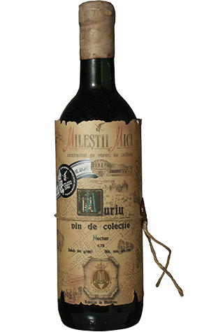 Вино «Ауриу» Милештий Мичь, 1986 года урожая.