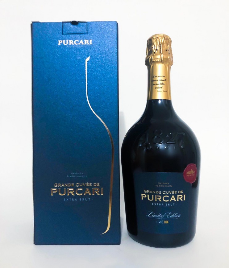 Шампанское "Grande Cuvee de Purcari" Extra Brut. 0,75 л.