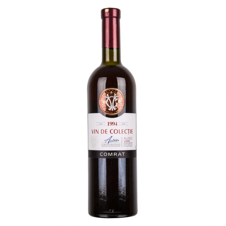 Вино "Ауриу" 1994 коллекционное, Комрат. 0,75 л.