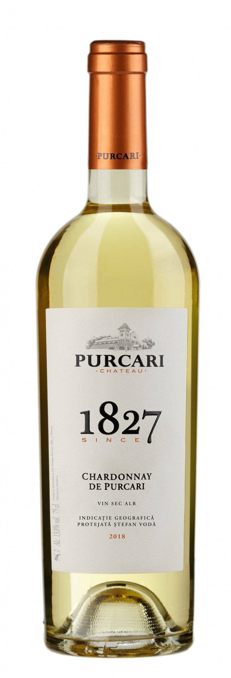 Вино "Шардоне де Пуркарь" 2024. 0,75 л.