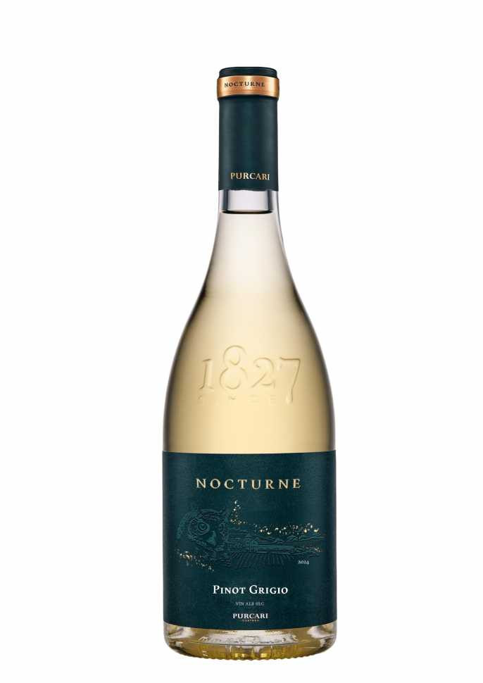 Вино «Nocturne» Pinot Grigio 2024 Purcari. 0,75