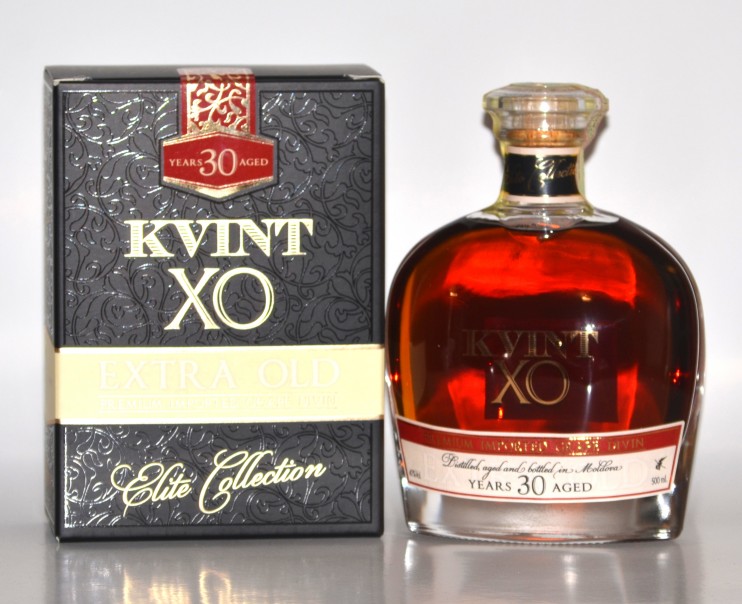 Коньяк "КВИНТ" XO 30 лет. Decanter 0,5 л.