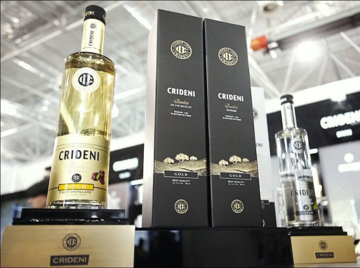 Ракиу «Кридень» из сливы, Gold. 0,5 л.