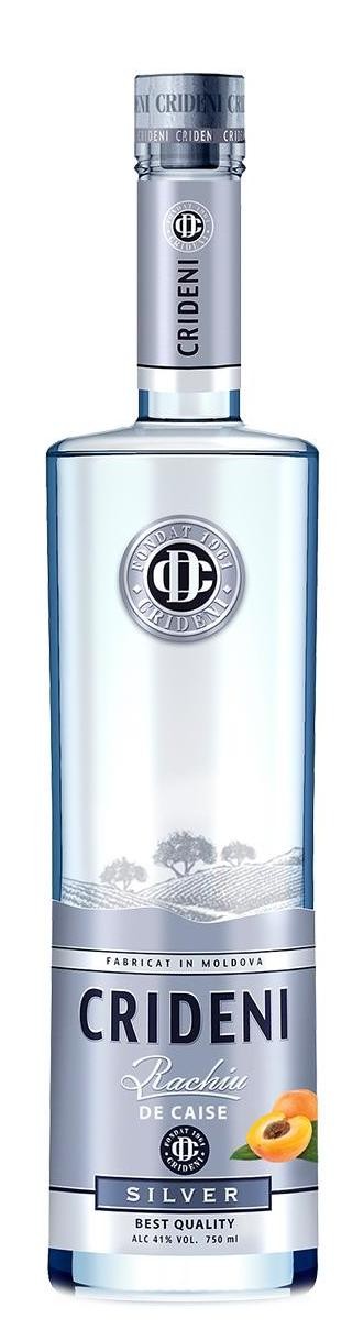 Ракиу «Кридень» из абрикоса, Silver. 0,5 л.