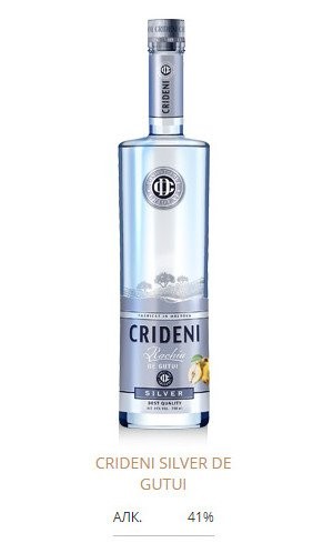 Ракиу «Кридень» из айвы, Silver. 0,5 л.