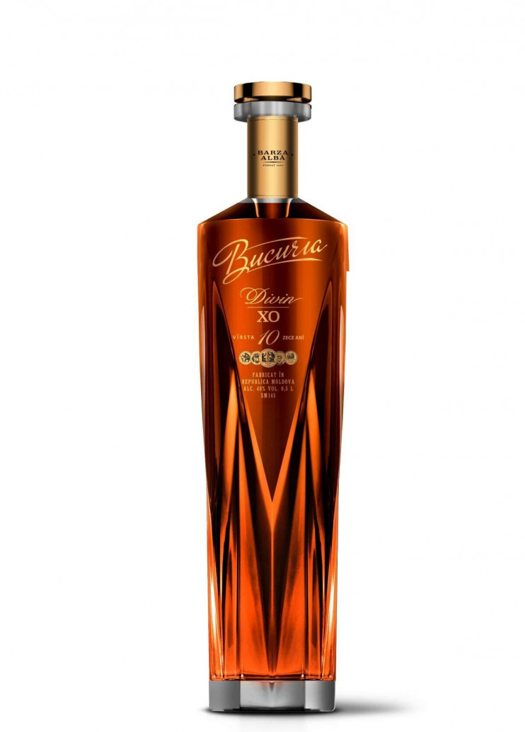 Коньяк "Букурия" 10 лет, Барза Албэ. 0,5 л.