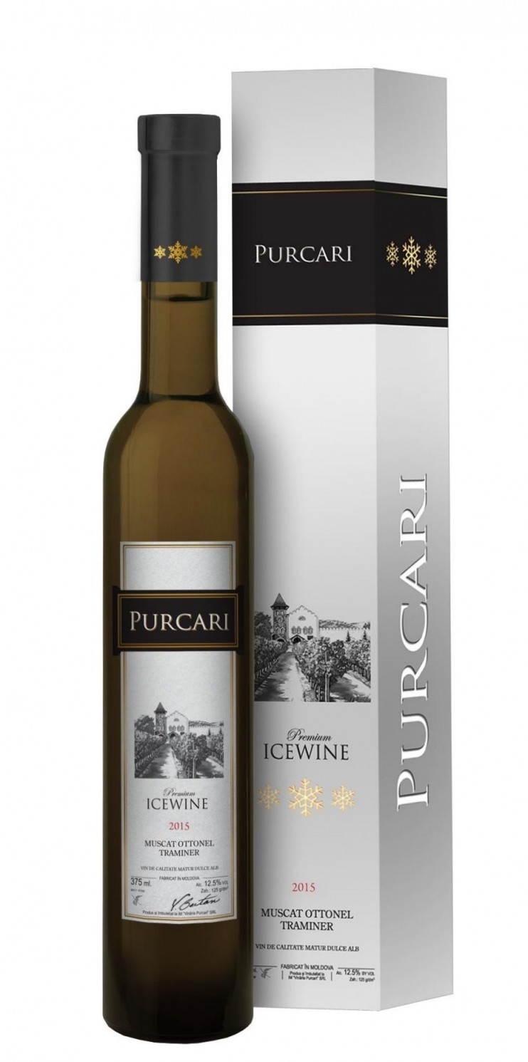 Вино "IceWine" Premium 2022 Purcari. 0,375 л.
