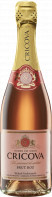 Шампанское "Крикова" брют розовое.