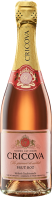 Шампанское "Крикова" брют розовое.