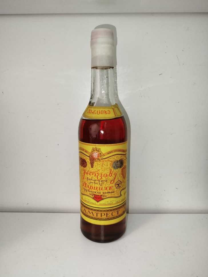 Грузинский "Варцихе 6-7 лет" 1980 года. 0,5 л. СССР.