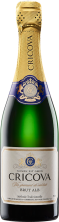 Шампанское "Крикова" брют белое.