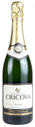 Шампанское "Крикова" брют белое.