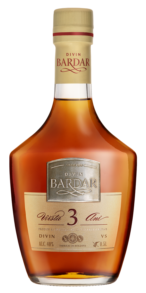 Коньяк «Бардар» VS 3 года, Silver. 0,5 л.