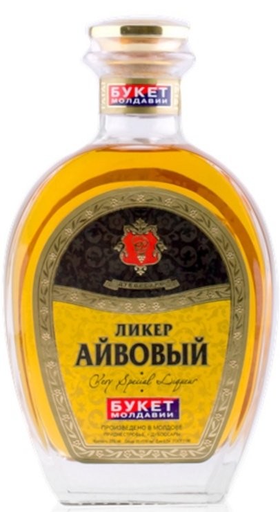 Ликер «Айвовый» Букет Молдавии. 0,7 л.