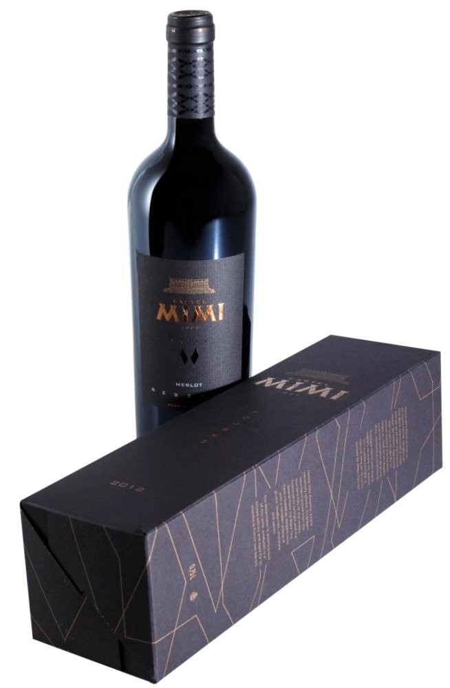 Вино "Мерло" 2012 Резерв, Мими. 0,75 л.