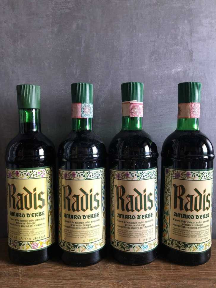 Бальзам "Radis Amaro D' Erbe" 0,7L - 70-е года.