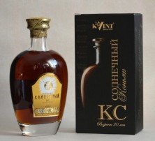 Коньяк "Солнечный" 20 лет, КВИНТ. 0,7 л.