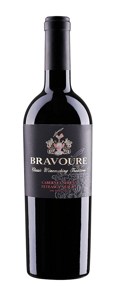 Вино «Bravoure» 2018 Cabernet - Shiraz - Feteasca Neagra, Chateau Cristi. 0,75 л.
