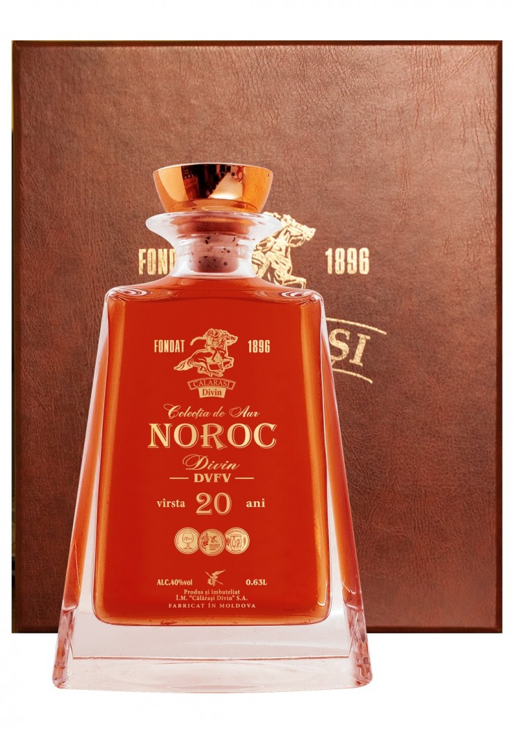 Коньяк "Норок" 20 лет Калараш, Элитная коллекция. 0,63 л.