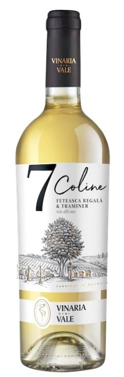 Вино «Feteasca Regala & Traminer» 7 Coline, Vinaria din Vale.