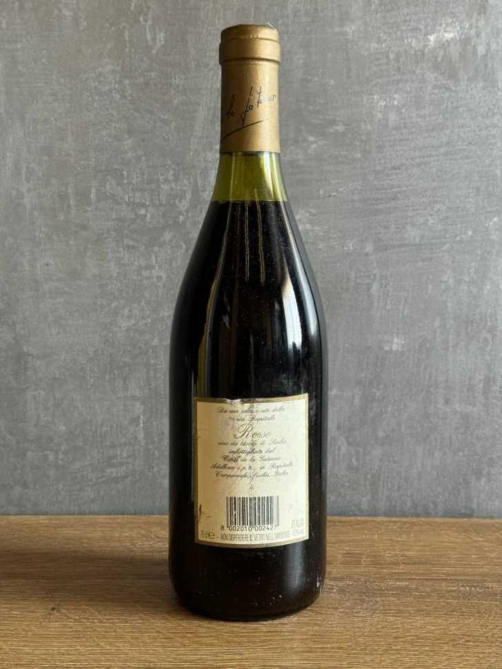 Вино Rapitala Rosso del Conde de la Gatinais 1990 года.